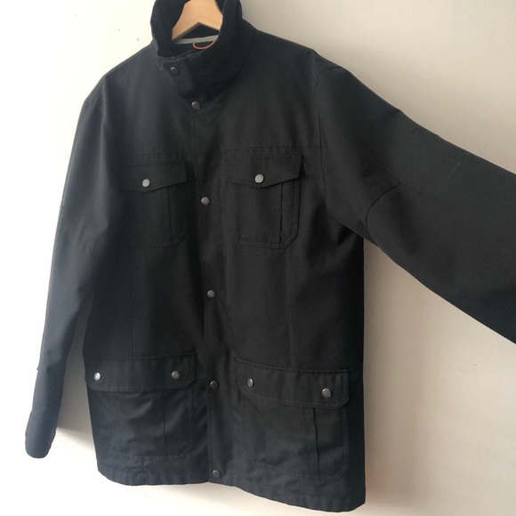 Sunice Typhoon Murgon Zephal Black Shelltech Waterproof Jacket Men's Size L - Picture 10 of 13